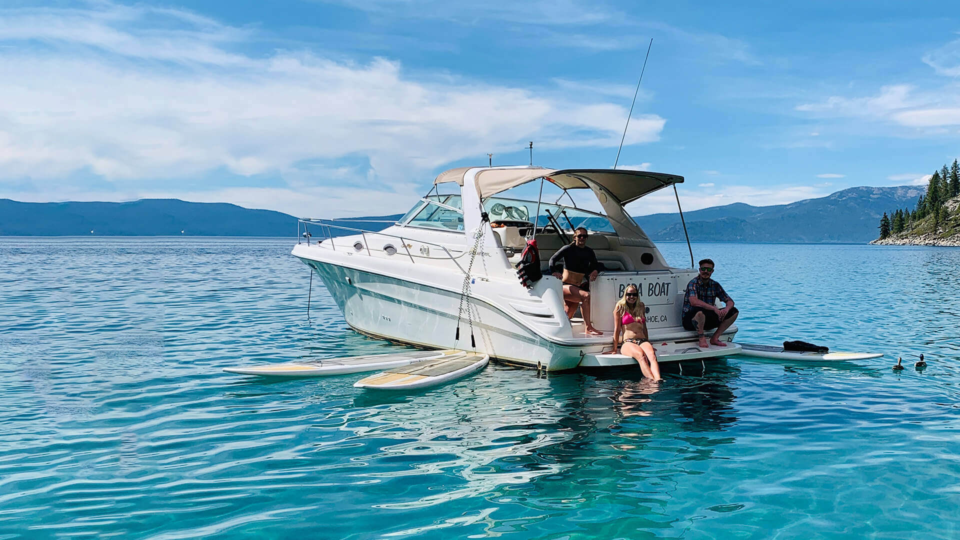 Tahoe Charter Boat Rental