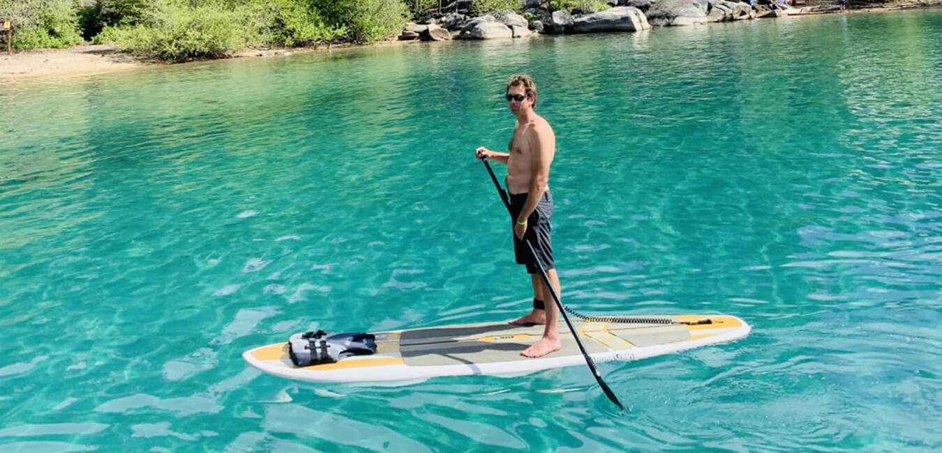 Lake Tahoe Power Boat Tours with Stand Up Paddle Boards