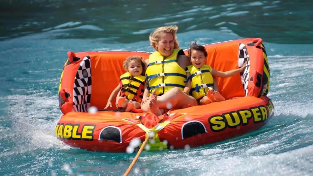 Water sports on South Lake Tahoe by Lake Tahoe Boat Rides
